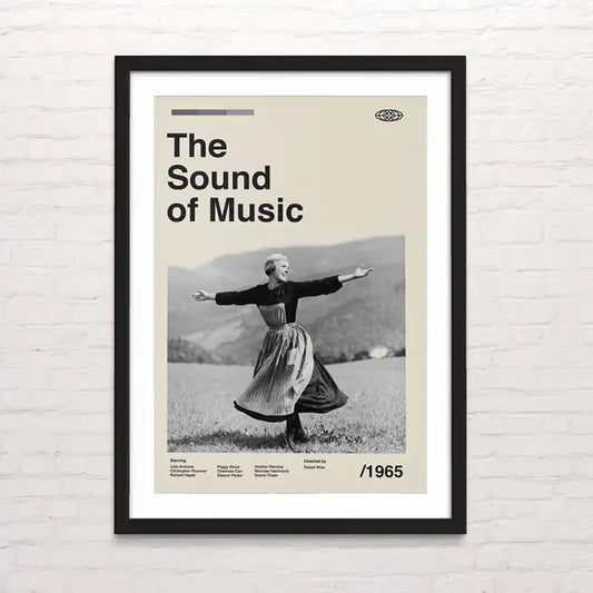 Póster retro para decoración de interiores – diseño exclusivo Posterinc. La novia Rebelde