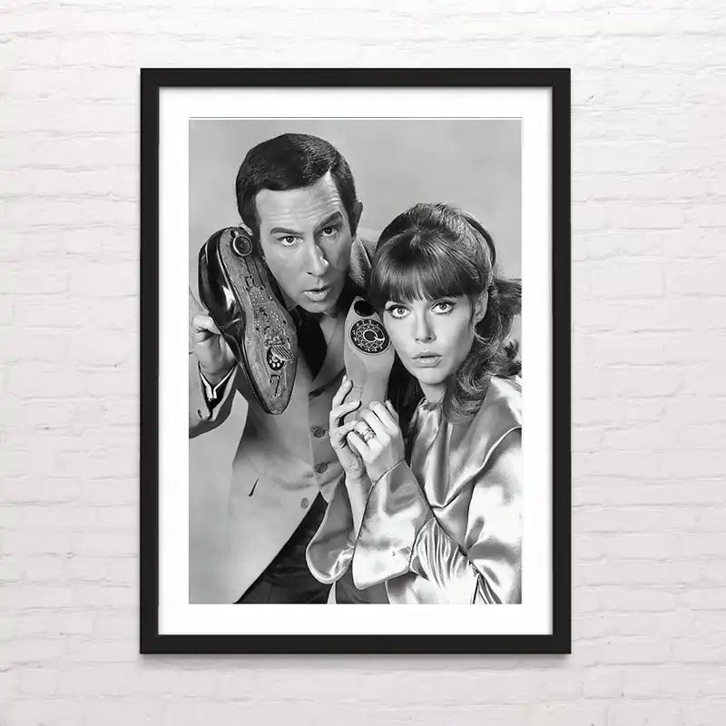 superagente86. Póster inspirado en viejas series de TV – impresión detallada