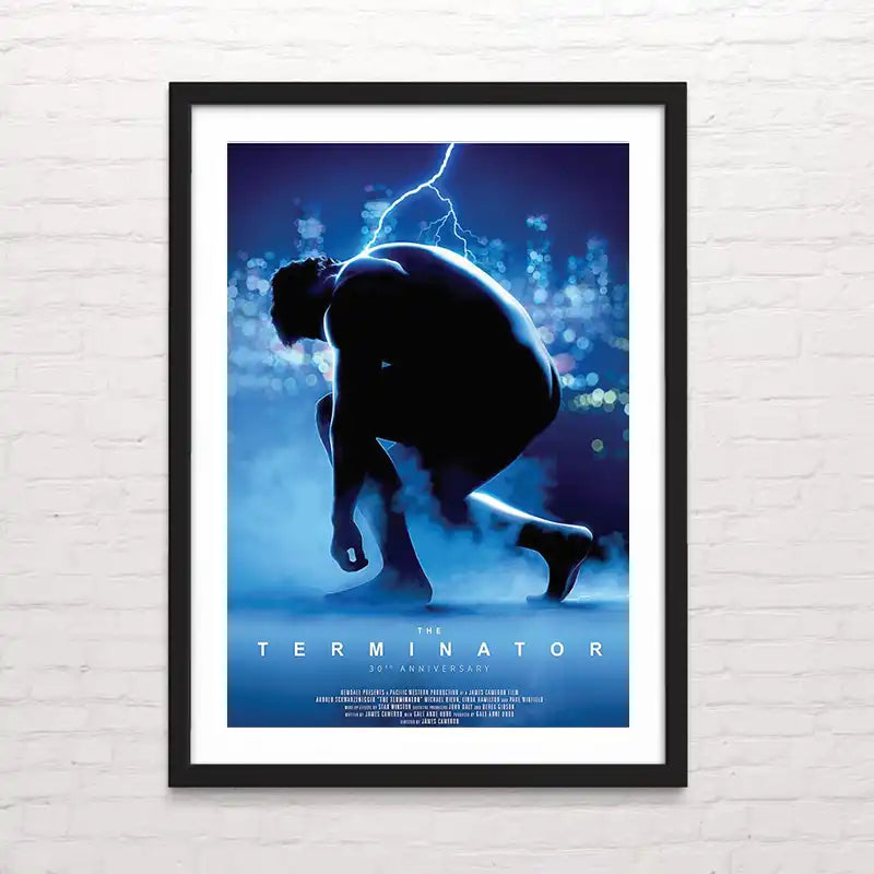 Póster decorativo de película terminator – arte cinematográfico premium