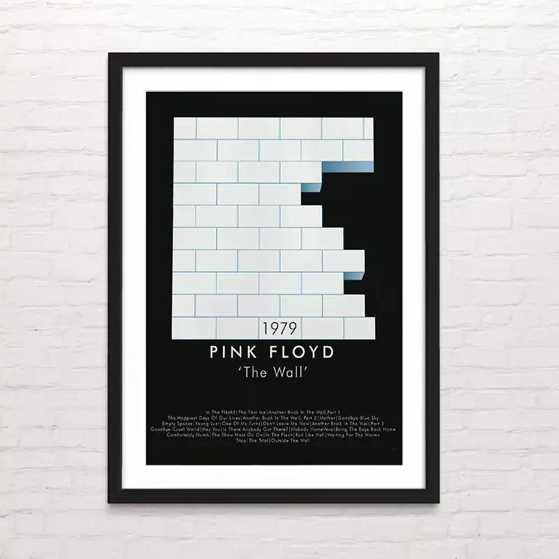 Póster rock The Wall 1979 – diseño clásico y decorativo. Posterinc.cl