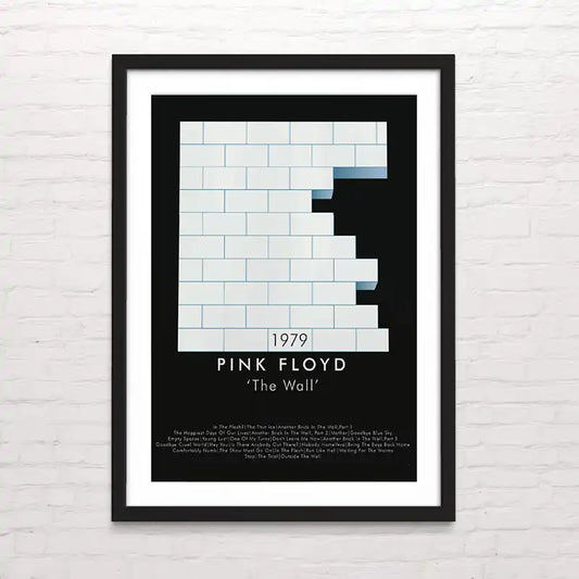 Póster rock The Wall 1979 – diseño clásico y decorativo. Posterinc.cl