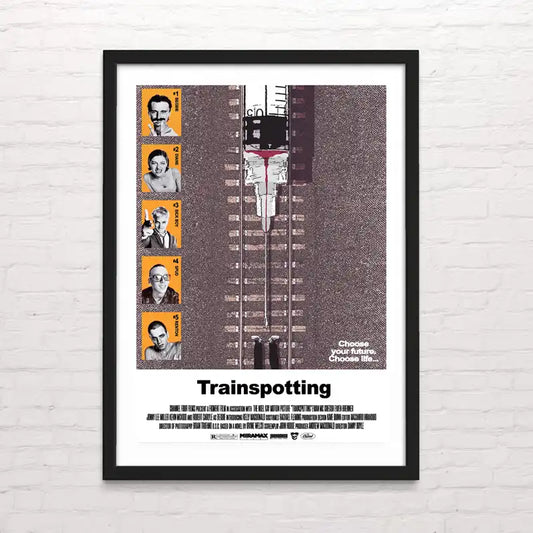 Póster de película de culto Trainspotting – impresión de alta resolución Posterinc