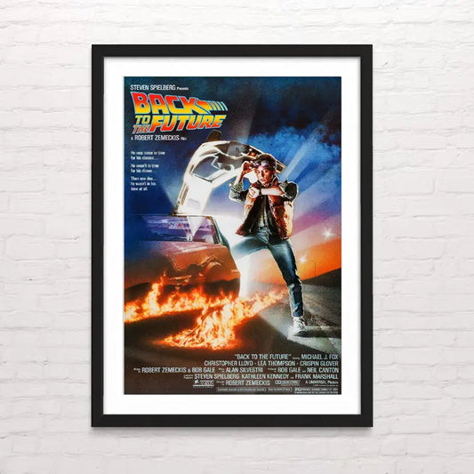 Póster de cine clásico en alta calidad – Posterinc Studio - Volver al futuro - Back to the future