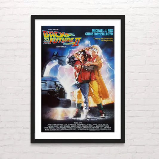 Póster de película de culto – impresión de alta resolución Posterinc- Volver al futuro II