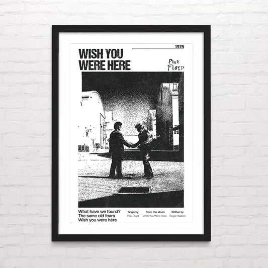 Póster decorativo de Pink Floyd “wish you were hare” – papel premium. Posterinc.cl